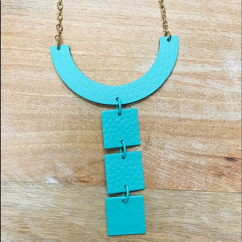 ART BASAL Contemporary Tile Necklace-Boutique